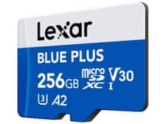 Lexar BLUE PLUS memorijska kartica, micro SDXC, 256 GB (LMSBLPL256G-BNANG)