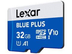 Lexar Memorijska kartica Blue Plus, micro SDHC, 32 GB (LMSBLPL032G-BNANG)