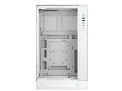 DEEPCOOL CH270 Digitalno kućište za računalo, Micro-ATX, kaljeno staklo, bijela (R-CH270-WHNDM0-G-1)