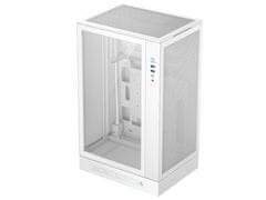 DEEPCOOL CH270 Digitalno kućište za računalo, Micro-ATX, kaljeno staklo, bijela (R-CH270-WHNDM0-G-1)