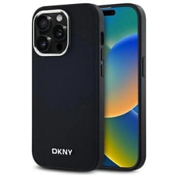 slomart Etui DKNY Plain Logo MagSafe za iPhone 14 Pro - crno