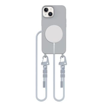 slomart Kućište Tech-Protect MagNecklace MagSafe za iPhone 14 - sivo