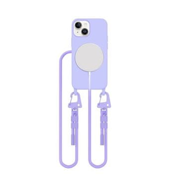 slomart Ovitek Tech-Protect MagNecklace MagSafe za iPhone 13 MINI - sivka