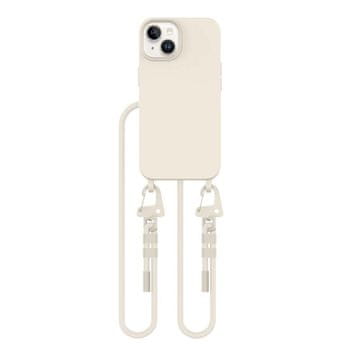 slomart Kućište Tech-Protect MagNecklace MagSafe za iPhone 15 - bež