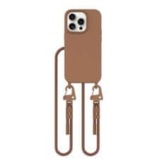 slomart Etui Tech-Protect MagNecklace MagSafe za iPhone 14 Pro - smeđi
