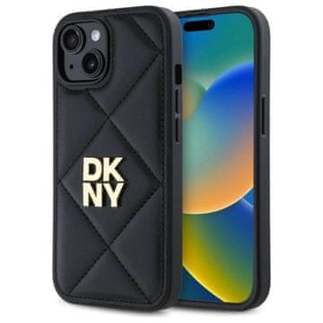 slomart Etui DKNY Quilted Stack Logo za iPhone 14 - crno