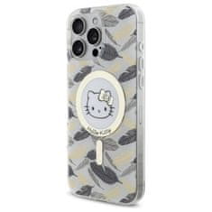 slomart Ovitek Hello Kitty IML Golden Leaves MagSafe za iPhone 16 Pro Max - bijeli