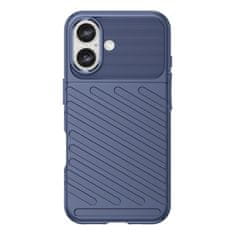 slomart Silikonska torbica Thunder Case za iPhone 16 Plus - modra