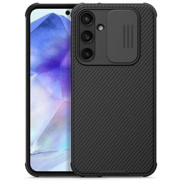 slomart Etui Nillkin CamShield Pro Case za Samsung Galaxy A55 s zaštitom za kameru - crno