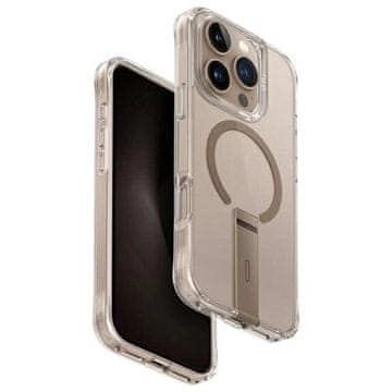 slomart UNIQ etui Eleva s Vertica Stand iPhone 16 Pro 6.3" zlatno/taupe gold