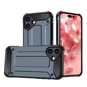 slomart Oklop Hybrid Armor za iPhone 16 Plus - plavo