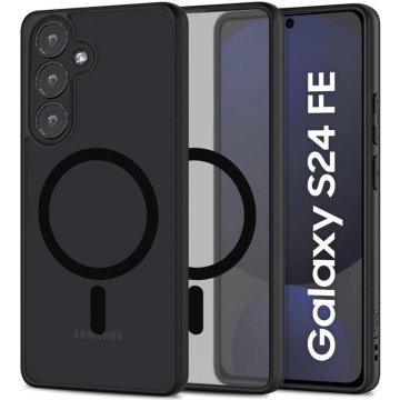 slomart Ovitek Tech-Protect MagMat MagSafe za Samsung Galaxy S24 FE - crn