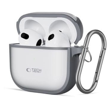 slomart Tech-Protect Slim Hook maska za AirPods 4 - siva