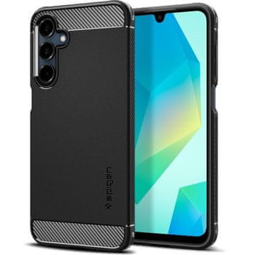 slomart Kućište Spigen Rugged Armor za Samsung Galaxy A16 4G / 5G - crno