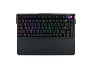 ASUS ROG Azoth Extreme bežična mehanička tipkovnica, crna (90MP03MA-BKUA01)