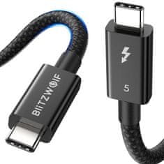 Blitzwolf BlitzWolf BW-HDC8 240W USB-C na USB-C kabel, 1,5 m (crni)
