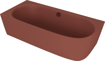 POLYSAN Samostojeća Kupaonska Kada SUSSI L 160x70x50 cm, Smeđa Mat Litog Mramora