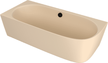 POLYSAN Samostojeća kutna kada od lijevanog mramora, mat bež 160x70cm, UNITY CONCEPT - POLYSAN