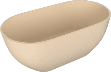 POLYSAN Samostojeća kada od lijevanog mramora REDUTA 171x81x58 cm, bež mat završna obrada