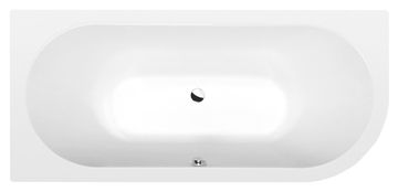 POLYSAN VIVA L Asimetrična Ugradna Kada 175x80cm Bijela Mat