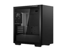 DEEPCOOL MACUBE 110 kućište za računalo, Micro-ATX, kaljeno staklo, crno (R-MACUBE110-BKNGM1N-G-1)
