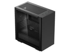 DEEPCOOL MACUBE 110 kućište za računalo, Micro-ATX, kaljeno staklo, crno (R-MACUBE110-BKNGM1N-G-1)
