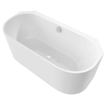 POLYSAN ASTRA AR MONOLITH kutna kada 160x75x60cm, bijela