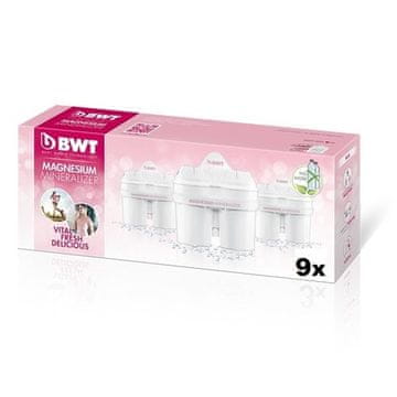 BWT Filter za vrč s filterom Filter za vrč s filterom od magnezija, 9 kom.