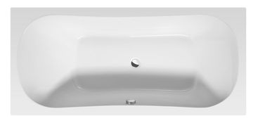 AQUALINE AQUALINE Pravokutna Kupaonska Kada 180x80x39 cm, Bijela