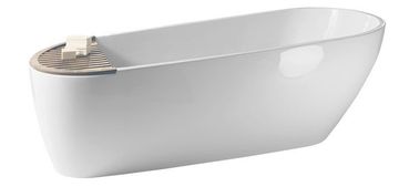 KERASAN AQUATECH Samostojeća Kada 170x70cm, Bijela, Litarski Mramor