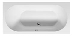 AQUALINE AQUALINE Pravokutna Kada 170x80x39 cm - Bijela, ABS/PMMA, Obostrana, Kapacitet 209L