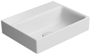 Gsi GSI NUBES Ceramic Umivaonik 40x32cm, Bez Otvora, Bijela Mat, Zidna Montaža