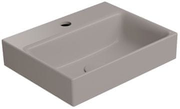 Gsi NUBES Keramički Zidni Umivaonik 40x32 cm, Mat Siva