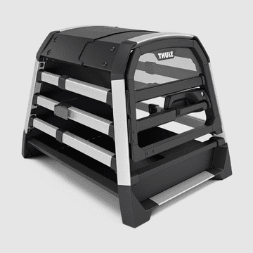Thule Allax XS kavez za pse s visokim rubom, do 25 kg, crni