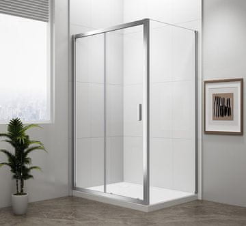 POLYSAN Pravokutna tuš kabina EASY 1600x1000mm, prozirno staklo, L/D opcija