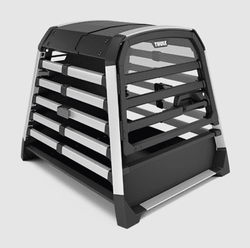 Thule Allax M Compact kavez za pse s visokim rubom, do 35 kg, crni