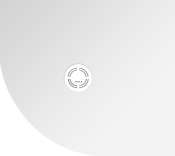 POLYSAN Asimetrična tuš kada od lijevanog mramora FLEXIA, podesiva, 90x80cm, R550, desna