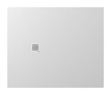 POLYSAN Polysan TRENECA Pravokutna Tuš Kadica, Beli Mat, 120x100cm, Liti Mramor