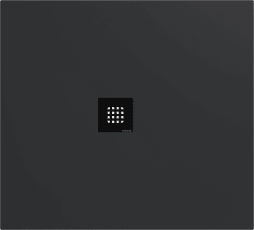 POLYSAN FLEXIA kupaonska tuš kada od lijevanog mramora, 110x100cm, antracit mat završetak