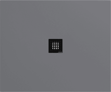 POLYSAN Pravokutna Tuš Kada od Lijevanog Mramora 120x80 cm u Sivoj Mat Boji