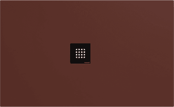 POLYSAN FLEXIA Pravokutna Tuš Kada 130x80cm Smeđa Mat od Lijevanog Mramora s Prilagodljivim Dimenzijama