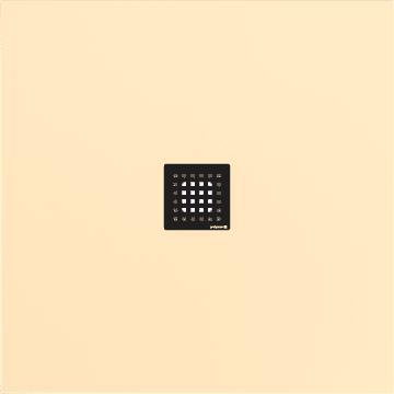 POLYSAN FLEXIA Prilagodljiva Tuš Kada od Livenog Mramora, 90x90cm, Bež Mat