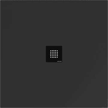 POLYSAN Polysan FLEXIA tuš kada 100x100cm, antracit, prilagodljiva, mat ljevani mramor