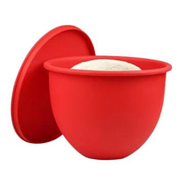HOME & MARKER® Višekratna silikonska podloga za mikser, obloga za zdjelu, kompatibilna s KitchenAid, s poklopcem | POSODINKA