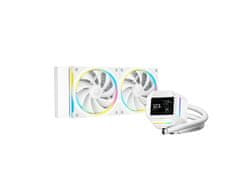 DEEPCOOL LM240 komplet za tekuće hlađenje, 240 mm, LCD, ARGB, bijela (R-LM240-WHDMMC-1)