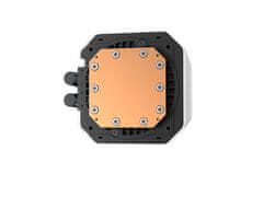 DEEPCOOL LM240 komplet za tekuće hlađenje, 240 mm, LCD, ARGB, bijela (R-LM240-WHDMMC-1)