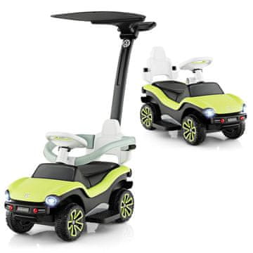 Northix Licencirani 3-u-1 Volkswagen automobil za djecu s ručkom i glazbom