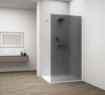 POLYSAN Polysan ESCA Mat Bijela Staklena Walk-In Tuš Pregrada 1400 mm