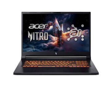 Acer Prijenosno računalo Nitro 17 ANV17-61-R6YY, Ryzen AI 9-365, 32 GB, SSD 1 TB, RTX5070, FreeDOS (NH.QZHEX.001)