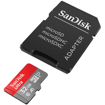 SanDisk 32GB Ultra SDHC UHS-I memorijska kartica s adapterom